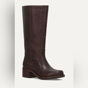 FRYE AND CO. Dark Brown Heeled Boots